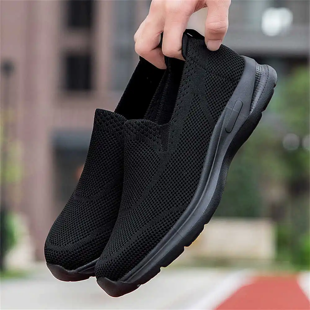 Office Tech Gifts For Men - ไม่มีลูกไม้สุทธิรองเท้าผู้ชายสําหรับ Demi-Season บาสเกตบอล Vip รองเท้ารองเท้าผ้าใบ 43