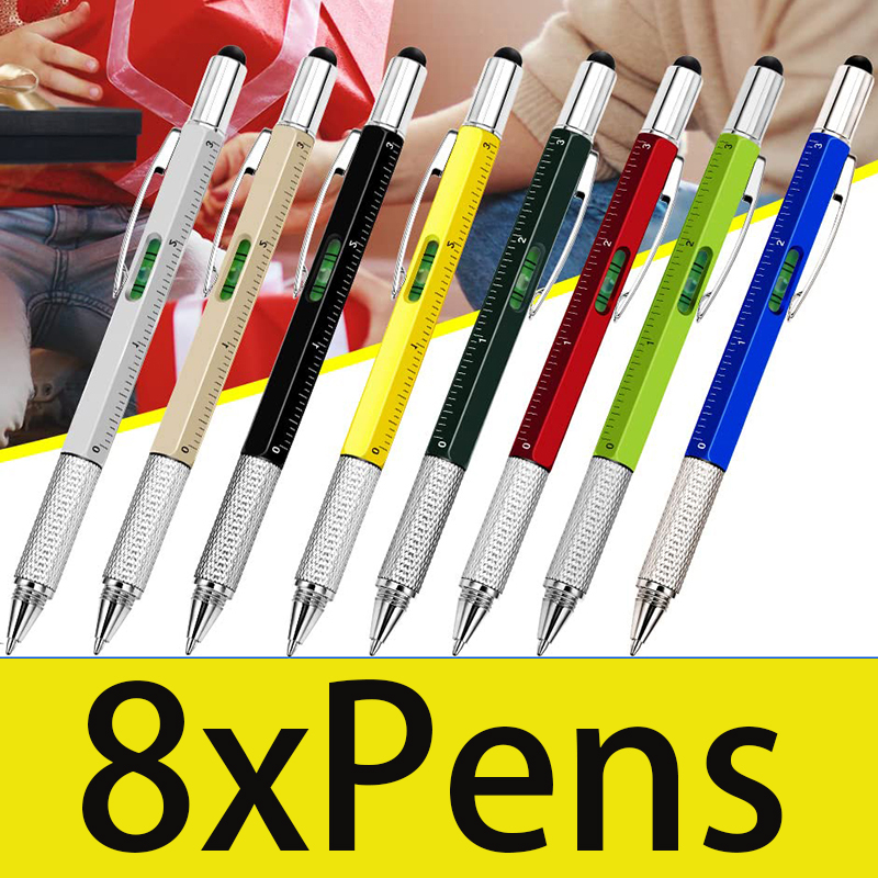 Office Productivity Tech - 8 ชิ้น 6 in 1 Multitool