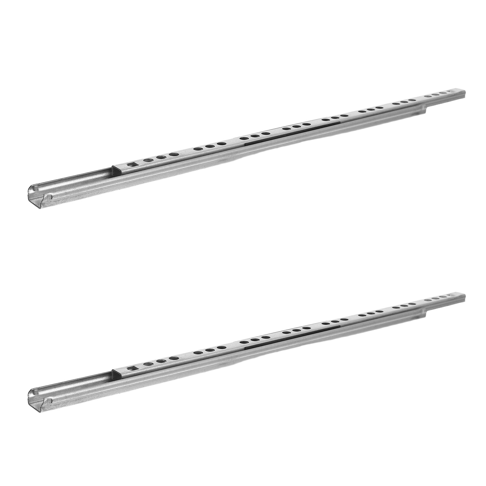 Server Rack Shelf - รางเลื่อนลิ้นชักแบบถอดได้ 2 ชิ้น ติดตั้งด้านล่าง แบบเงียบ สำหรับลิ้นชักขนาดเล็ก
