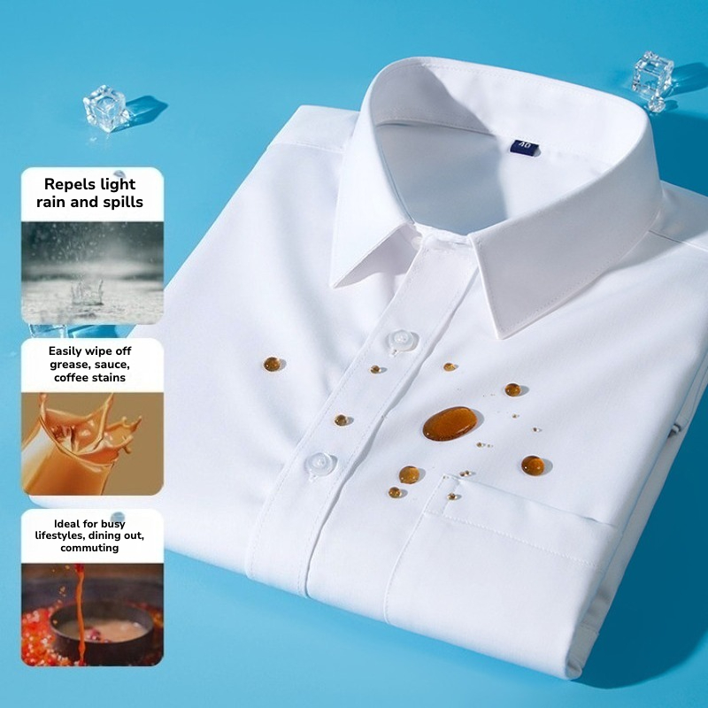 เสื้อเชิ้ตแขนยาวกันน้ำและกันน้ - Office Tech Wear บทวิจารณ์และราคา