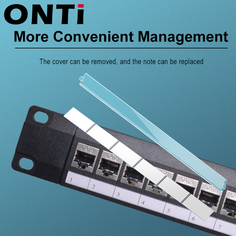 ONTi 19in 1U Rack 24พอร์ต CAT6 - Server Rack Shelf บทวิจารณ์และราคา