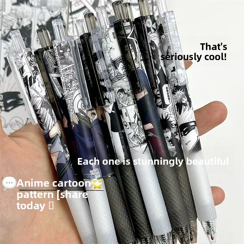 ปากกาเจลลายการ์ตูนนารูโตะน่ารั - Office Tech Accessories บทวิจารณ์และราคา