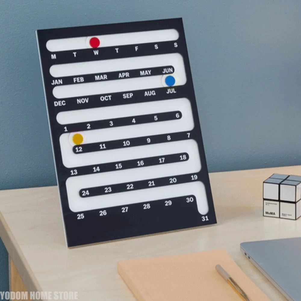 ปฏิทินอะคริลิกนอร์ดิกแบบถาวร - - Office Tech Gadgets บทวิจารณ์และราคา