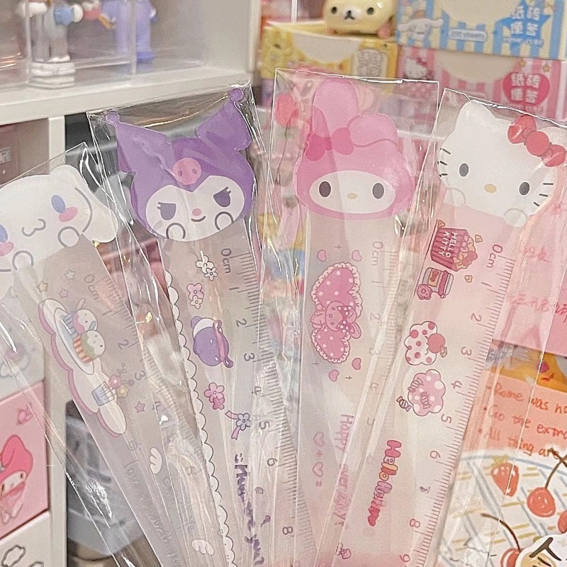ไม้บรรทัดซินนามอโรล น่ารัก ลาย - Office Tech Accessories บทวิจารณ์และราคา