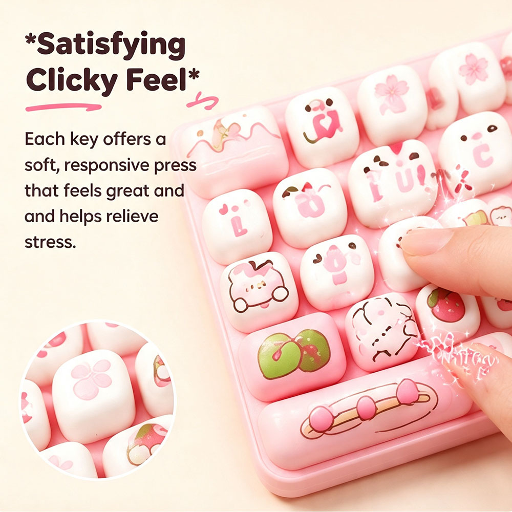 พวงกุญแจคีย์บอร์ดแบบกลไก 26 ปุ - Office Productivity Tech บทวิจารณ์และราคา