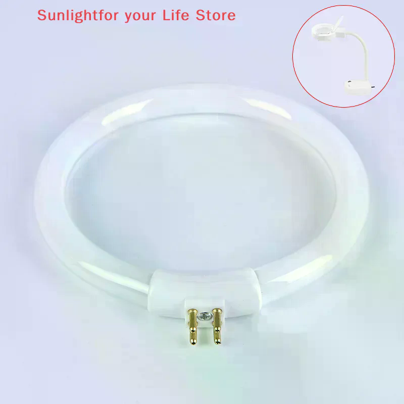หลอดไฟฟลูออเรสเซนต์ทรงกลมสีขาว - Ring Light Desk Small บทวิจารณ์และราคา