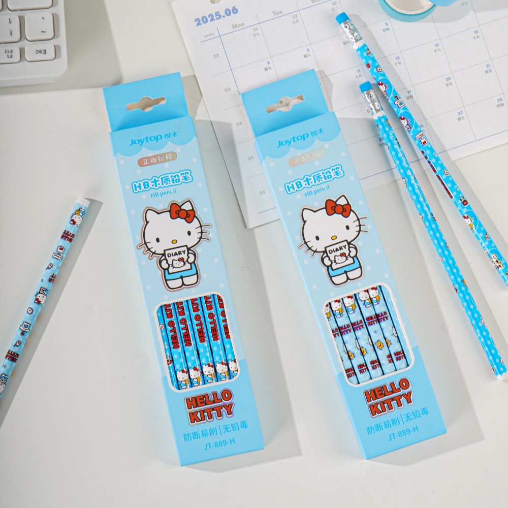 12 ชิ้นของแท้ซานริโอ เฮลโล คิต - Office Tech Accessories บทวิจารณ์และราคา