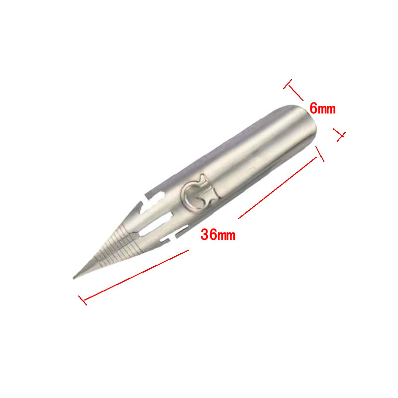 5Pc G Nib สแตนเลสตัวอักษร Nib  - Office Tech Accessories บทวิจารณ์และราคา