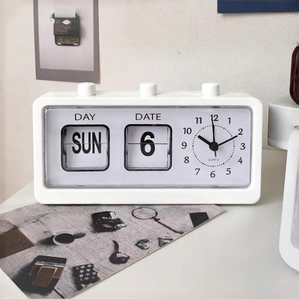 นาฬิกาปฏิทินแบบพลิกหน้าอิเล็กท - Office Tech Gadgets บทวิจารณ์และราคา