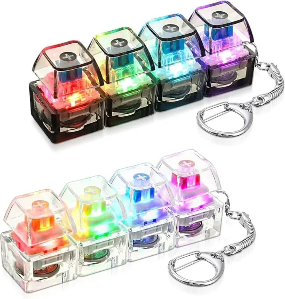 พวงกุญแจ LED 1 ชิ้น รูปปุ่มคีย - Office Productivity Tech บทวิจารณ์และราคา