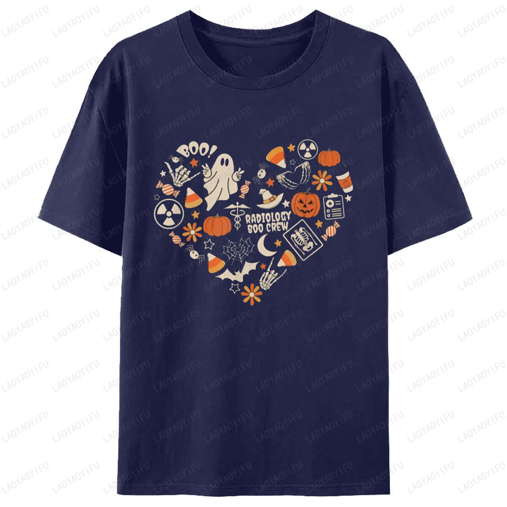 เสื้อยืดพิมพ์ลายฮาโลวีน บู ผี  - Office Tech Gifts For Men บทวิจารณ์และราคา