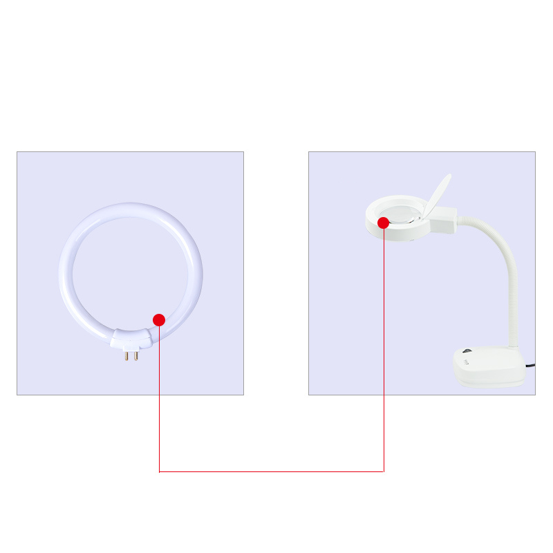 T4 รอบหลอดรูปวงแหวน 11W 110V แ - Ring Light Desk Small บทวิจารณ์และราคา
