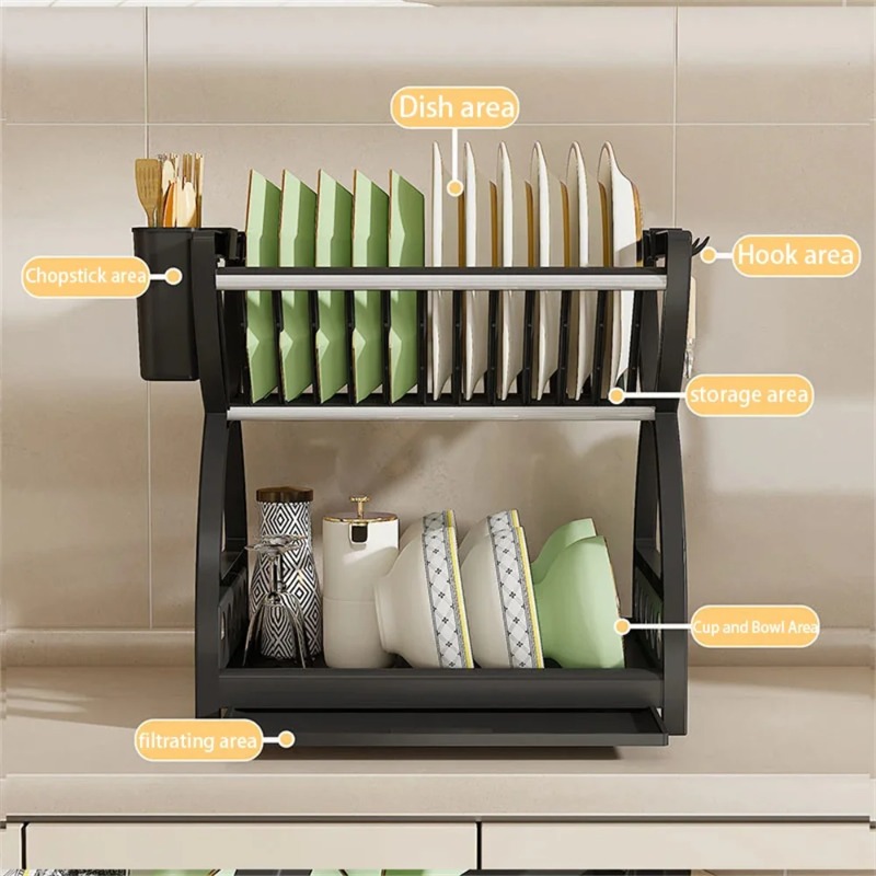 ชั้นวางจาน 2 ชั้น สำหรับจัดระเ - Server Rack Shelf บทวิจารณ์และราคา