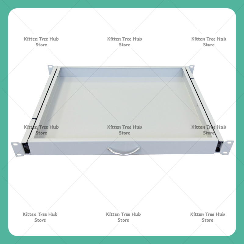 ถาดวางคีย์บอร์ดแบบลิ้นชัก 1U ส - Server Rack Shelf บทวิจารณ์และราคา
