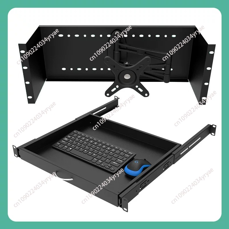 ถาดวางคีย์บอร์ดแบบลิ้นชัก 1U ส - Server Rack Shelf บทวิจารณ์และราคา